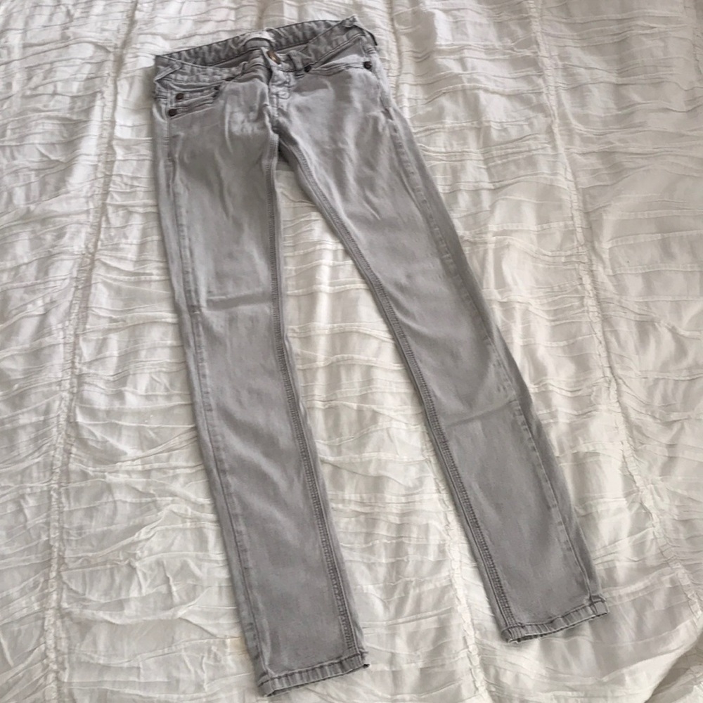 Free People Grey Jeans - Size 24